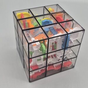 Rubik's Perplexus Fusion 3 x 3 Challenging Puzzle Maze Ball Skill Game Cube